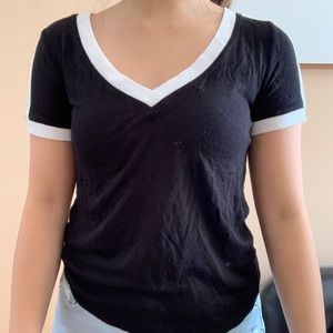 garage v-neck shirt